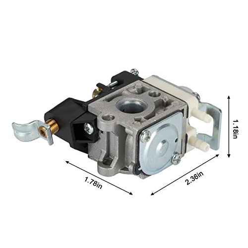 Carburetor with Fuel Line Kit Echo Trimmer, for Zama RB-K85 Echo PB-265L PB-251 PB-265LN PB250LN ES250 PB-250 PB-250LN ES-250 Blower A021001350 A021001351 A021001352 K90 K106