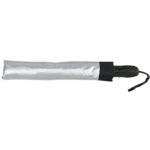 Sun Tek 46" UV Protection Vented Canopy Umbrella with Auto Open Telescopic Fiberglass Shaft