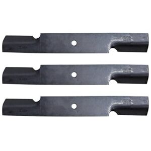 scag 3pk genuine oem 18″ cutter blades 482878 for 52″ deck replaces 481707, 48108, 482462, 481711, 48185, a48108, a48185 fits tiger cub, turf tiger, & wildcat
