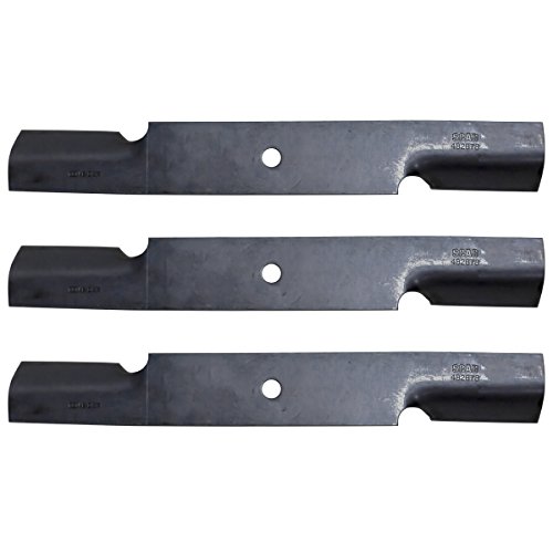 Scag 3PK Genuine OEM 18" Cutter Blades 482878 for 52" Deck Replaces 481707, 48108, 482462, 481711, 48185, A48108, A48185 Fits Tiger Cub, Turf Tiger, & Wildcat