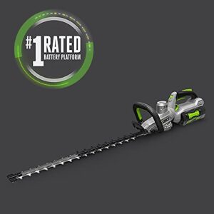 EGO Power+ HT2500 25" Cordless Electric Double Sided Hedge Trimmer with Rotating Handle - Battery and Charger Not Included, Black