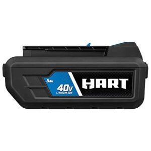 HART 40-Volt 5.0Ah Battery Accessory, Lithium-Ion, On-Board Fuel Gauge (HLBP031A)