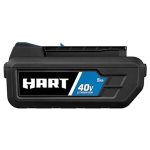 HART 40-Volt 5.0Ah Battery Accessory, Lithium-Ion, On-Board Fuel Gauge (HLBP031A)