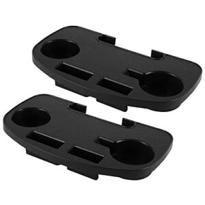 2pcs chair tray, cup holder for chair large utility clip on chair table/tray for carrying phone/ipad/water cups/books/snack tray