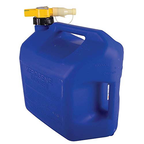 No-Spill 1456 5-Gallon Poly Kerosene Can (CARB & EPA Approved)