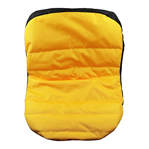 Riding Lawn Mower Seat Cover Compatible with John Deere LP92324 (Medium) ,Fits Tractor & Gator Seats 12.5-14" High