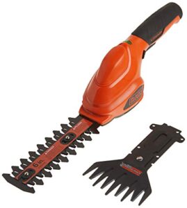 black+decker shrub trimmer/grass shear combo, cordless, 3.6v (gsl35)