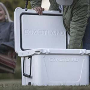 Coastland Delta Series Rotomolded Coolers, Premium Everyday Use Insulated Cooler, Ice Chest Available in 25-Quart, 45-Quart, 65-Quart and 125-Quart Capacity