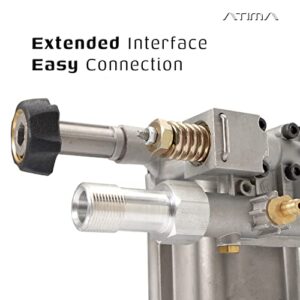 ATIMA Max 3200 PSI 7/8" Shaft Vertical Pressure Washer Pump 2.5 GPM Replacement Pump power Washer- Oil Comes Sealed -Compatible with 308653052 308653006 308653078 308653045 308653093