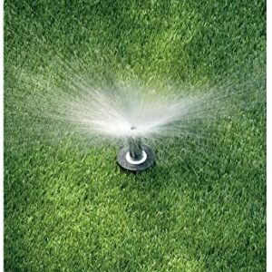 Rain Bird 4AP 0° -360, 3' -4' Distance Adjustable Pattern Spray Nozzle, yellow and black