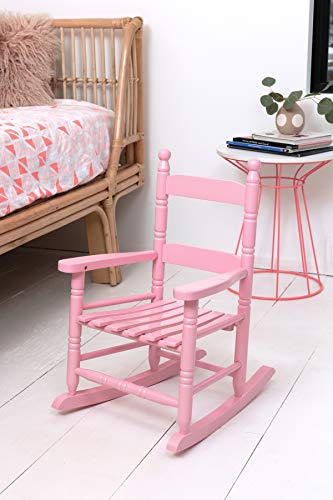 Woodlawn&Home, 881352, Classic Child's Porch Rocker, Pink