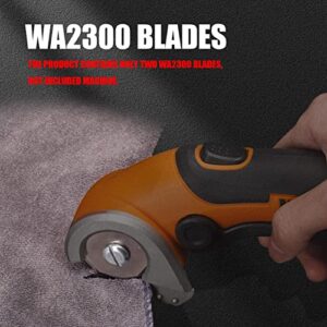 HandyTek 2-Pack WA2300 Blades Compatible with Worx ZipSnip Cordless Scissors Replacement Blades, Fits RC2600K, RC2601, RC2602, WX080L, WX081, WX082L, WX081L, WX745L.9