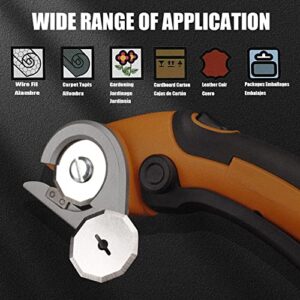 HandyTek 2-Pack WA2300 Blades Compatible with Worx ZipSnip Cordless Scissors Replacement Blades, Fits RC2600K, RC2601, RC2602, WX080L, WX081, WX082L, WX081L, WX745L.9