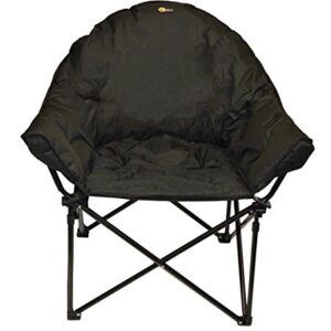 Faulkner 49570 Big Dog Bucket Chair, Black