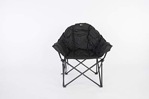 Faulkner 49570 Big Dog Bucket Chair, Black