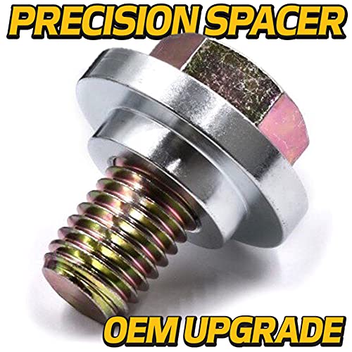 HD Switch - Improved Steering Gear Rebuild Kit Replaces 532194732 194732 Sector Plate, 587738906 Pinion, 532194747 Machined Pivot Bushing Upgrade & Hardware - Husqvarna Craftsman AYP Poulan Weedeater