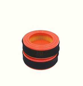 mowfill 2 pack 951-14628 air filter with pre filter replace for mtd arnold 490-200-m057 951-14628 751-14628 oem fits mtd cub cadet troy-bilt 5t65ru 5t65rua 5t65vua 1t65tu 1t65dt 140cc ohv engine