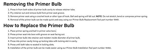 Briggs & Stratton 694395 Primer Bulb