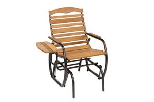 woodlawn&home hardwood glider chair, 300037