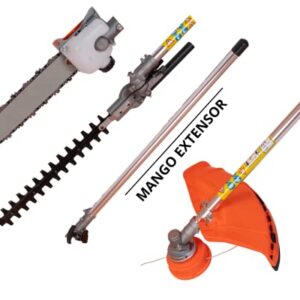 Brushcutter Kit -High Strength Long Handle Multi-Functional Chainsaw 63cc 5 in 1 - Gardening Tools - Lawn Mower, Hedge Trimmer, Brush Cutter - 2-Point Blade, 6t Blad, Lawn Edger, Edger, Grass Trimmer