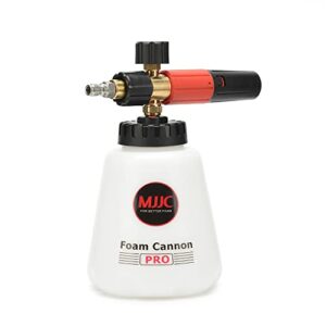 mjjc foam cannon with 1/4 inch quick connector adjustable snow foam lance thick foam also fit for karcher k1700 k1800 (pro)