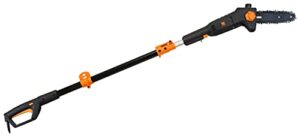 wen 4019 6-amp 8-inch electric telescoping pole saw