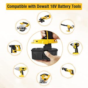 FirstPower 4.0Ah 18V DC9096 DC9098 Replacement Battery - Compatible with Dewalt 18V XPR Cordless Power Tools DC9096 DC9098 DC9099 DW9095 DW9096 DW9098 DE9038 2Packs