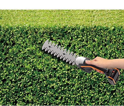 Worx WG801 20V Power Share 4" Cordless Shear and 8" Shrubber Trimmer (Battery & Charger Included)