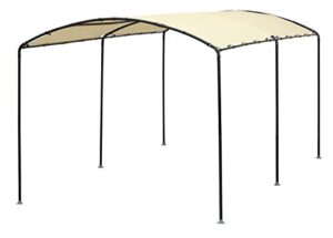 shelterlogic outdoor 9′ x 16′ monarc gazebo canopy with waterproof and sun protection shade cover