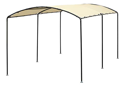 ShelterLogic Outdoor 9' x 16' Monarc Gazebo Canopy with Waterproof and Sun Protection Shade Cover