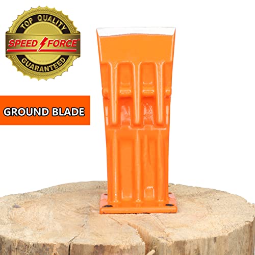 SPEED FORCE Firewood Splitter-Kindling Splitter-Log Splitter-Wood Splitter-Kindling Cracker – No Axe！Wedge Point Splits Firewood