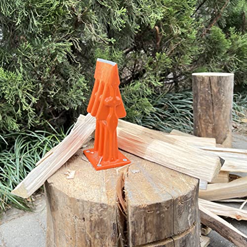 SPEED FORCE Firewood Splitter-Kindling Splitter-Log Splitter-Wood Splitter-Kindling Cracker – No Axe！Wedge Point Splits Firewood