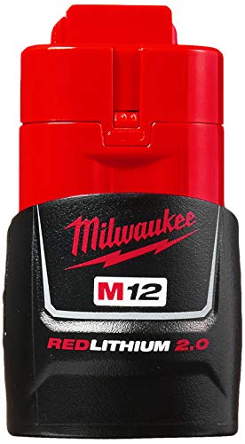 Milwaukee (2-Pack) 48-11-2420 M12 REDLITHIUM 2.0 Compact Battery Packs