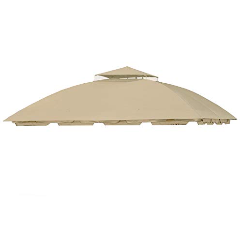 Garden Winds Replacement Canopy for South Hampton Gazebo - Standard 350 - Beige