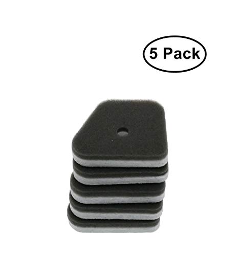 MOWFILL 5 Pack 4180 120 1800 4180-120-1800 Air Filter Replace for Stihl 41801201800 Fits Stihl FS87 FS90 FS90R FS100 FS110 FS130 FS310 HL100 HL90 HL95 HT100 HT101 HT130 HT131 KM100 KM110 KM90 Trimmer