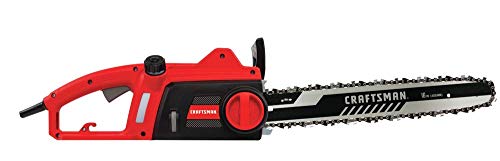 CRAFTSMAN (CMECS600)Electric Chainsaw, 16-Inch, 12-Amp ,Red