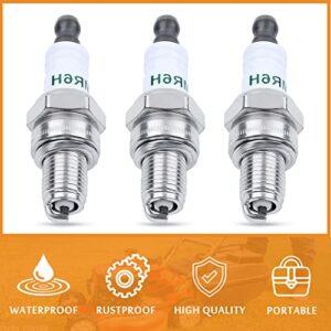 Haishine 3 Pack CMR6H Spark Plugs, NGK (3365) Carded Spark Plug OEM Replacement Parts Fits for Stihl FS90 FS100 FS110 HL90 HL110 HT100 KM90 BR500 Trimmer Weedeater