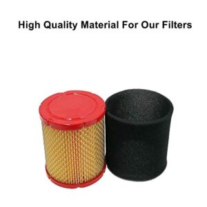 MOWFILL 937-05066 Air Filter Replace for MTD 937-05066 737-05066 Rotary 15847 Fits MTD 547cc PowerMore 4X90HU 4X90HUA 8X90KU 8X90KUB 8X90ZU 8X90ZUA 9X90HU 9X90HUA AX90HU AX90HUA AX90HUB