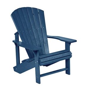 c.r. plastics generation adirondack chair (navy)