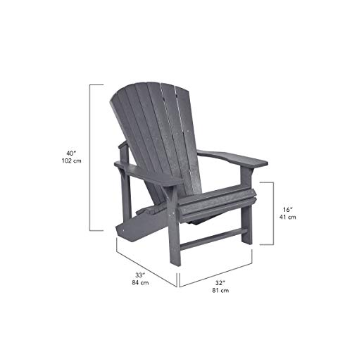 C.R. Plastics Generation Adirondack Chair (Navy)