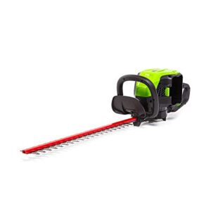 greenworks pro 80v 24″ brushless cordless hedge trimmer, tool only