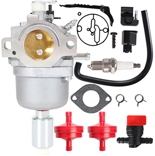 LA115 Carburetor for John Deere D110 LA105 D105 LA125 LA110 D100 1742HS S17 JS40 Lawn Tractor Nikki 594593 792345 697203 792036 Briggs & Stratton B&S 17.5hp 19.5hp 21hp Engine