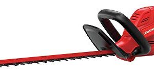 CRAFTSMAN Electric Hedge Trimmer, 22-Inch, Corded, Red/Black (CMEHTS822)