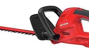 CRAFTSMAN Electric Hedge Trimmer, 22-Inch, Corded, Red/Black (CMEHTS822)