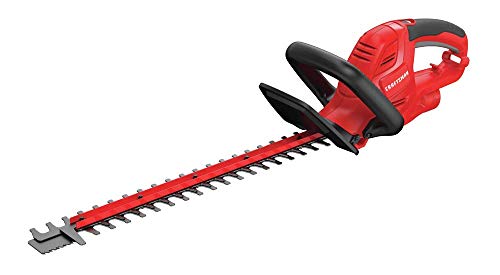 CRAFTSMAN Electric Hedge Trimmer, 22-Inch, Corded, Red/Black (CMEHTS822)