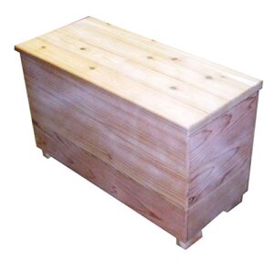 steve’s gift shoppe diy kit – cedar chest and storage bench size 30 x 13 x 19 inches