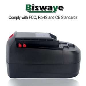 Biswaye 18-Volt Battery SB18C SB18A SB18B Compatible with Skil 18V Ni-Cd Cordless Tools 2810 2888 2887 2895 2897 2898 4570 5850 5995 7305 9350, 3.0Ah