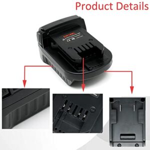 DW18ML Battery Adapter Convert Dewalt 20V Battery to Milwaukee 18V Battery, Compatible with All Milwakee 18V Tools (Battery not Included)