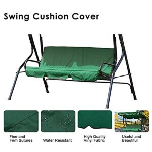 Foviza Porch Swing Cover Swing Canopy Ceiling Cover Outdoor Swing Canopy Replacement Outdoor Waterproof Swing Covers For Patio/Lawn/Garden Swing Cushion
