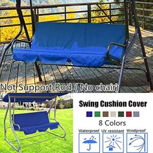 Foviza Porch Swing Cover Swing Canopy Ceiling Cover Outdoor Swing Canopy Replacement Outdoor Waterproof Swing Covers For Patio/Lawn/Garden Swing Cushion